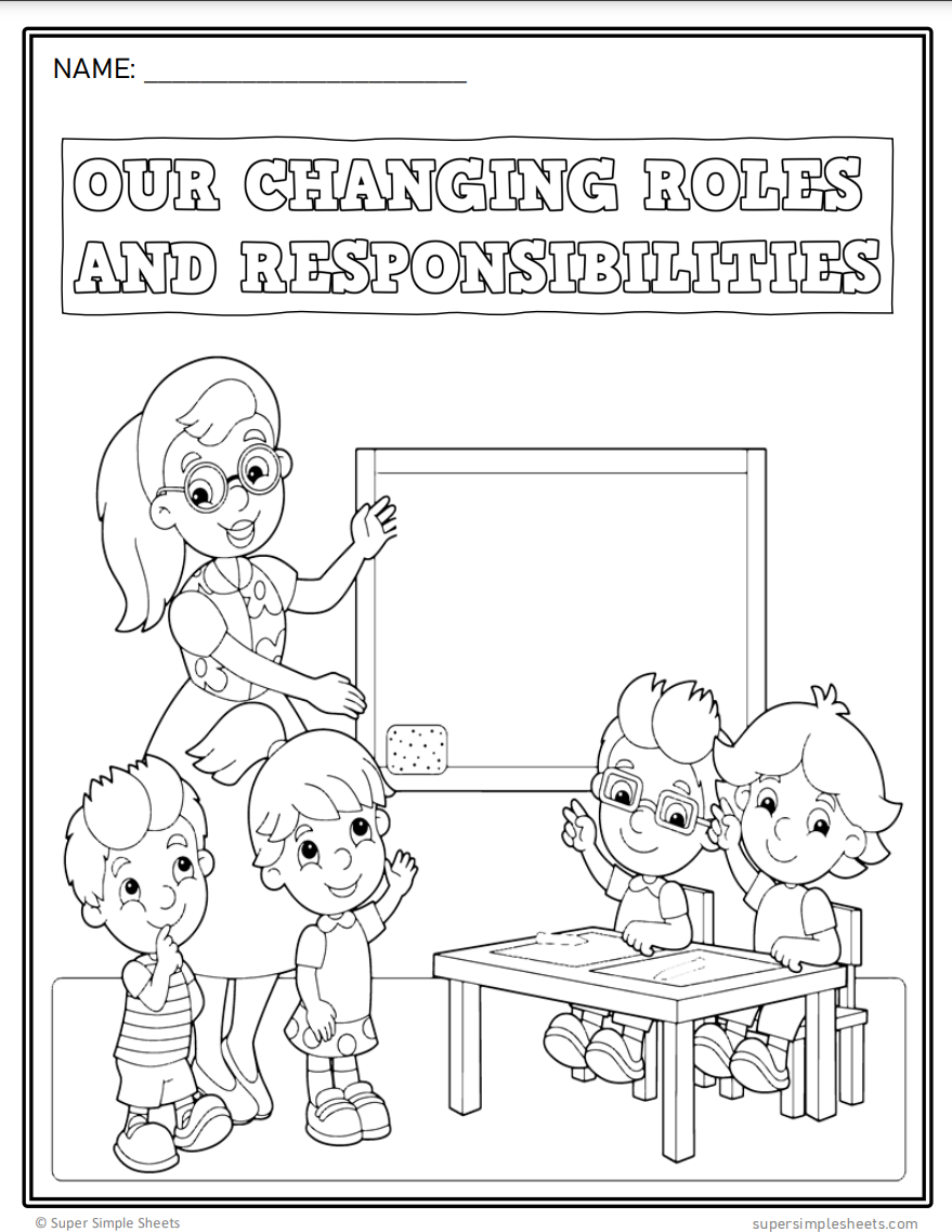 Our Changing Roles and Responsibilities - Ontario Social Studies Grade 1 Bundle