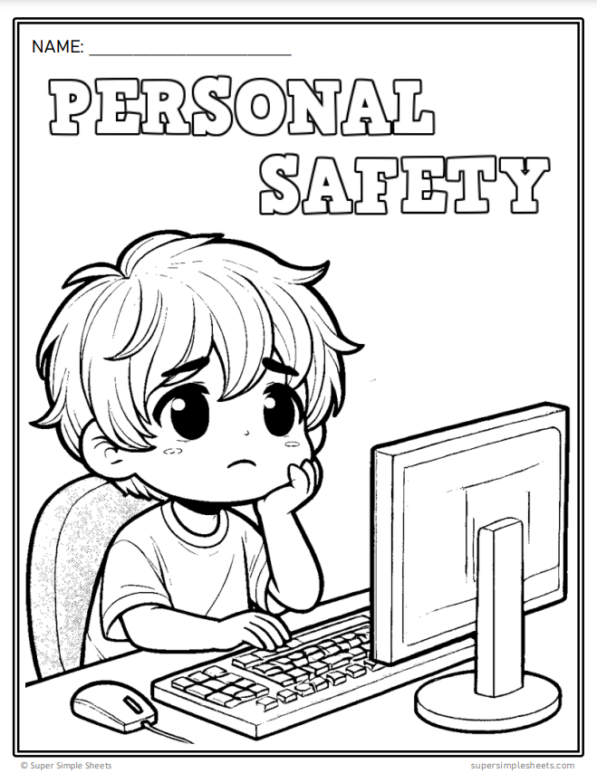 Safety - Grade 6 - Alberta Health and Wellness - Lessons/Workbook Bundle