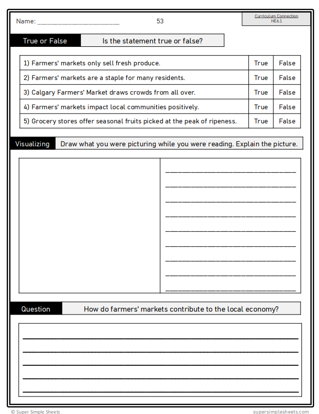 Alberta - Grade 6 - Health and Wellness - Lessons/Workbook Mega Bundle