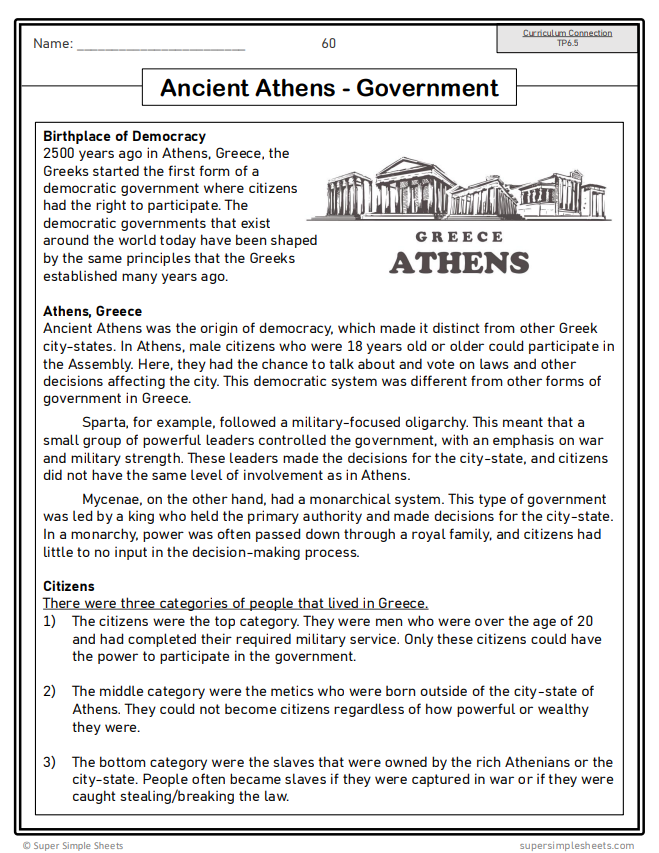 Grade 6 - Time and Place - Alberta 2025 Social Studies - Lesson/Workbook Bundle