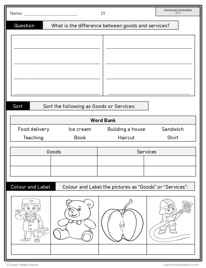 Systems Unit - Grade 1 - Alberta Social Studies - Lesson/Workbook Bundle