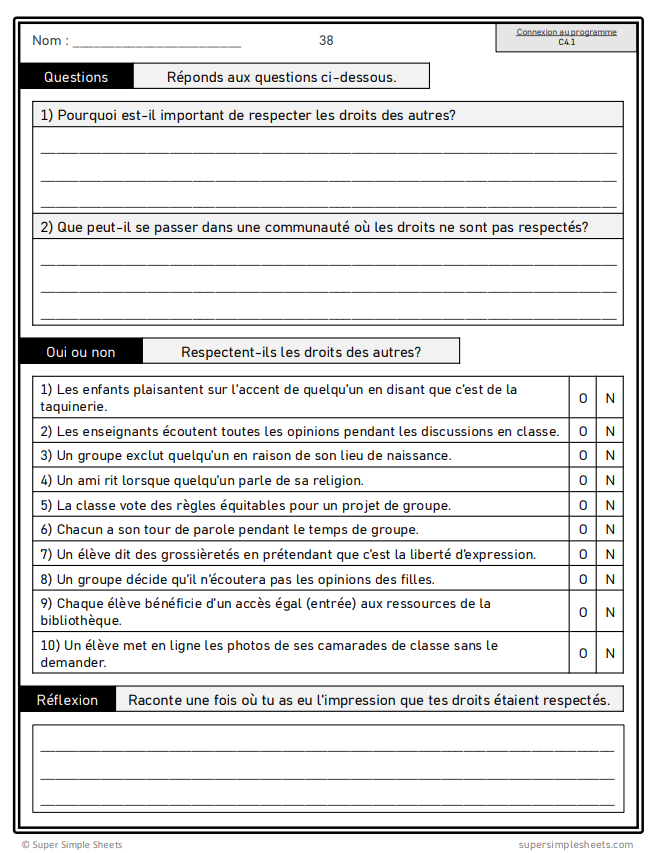 Alberta - Grade 4 Social Studies - French Immersion - FULL YEAR BUNDLE