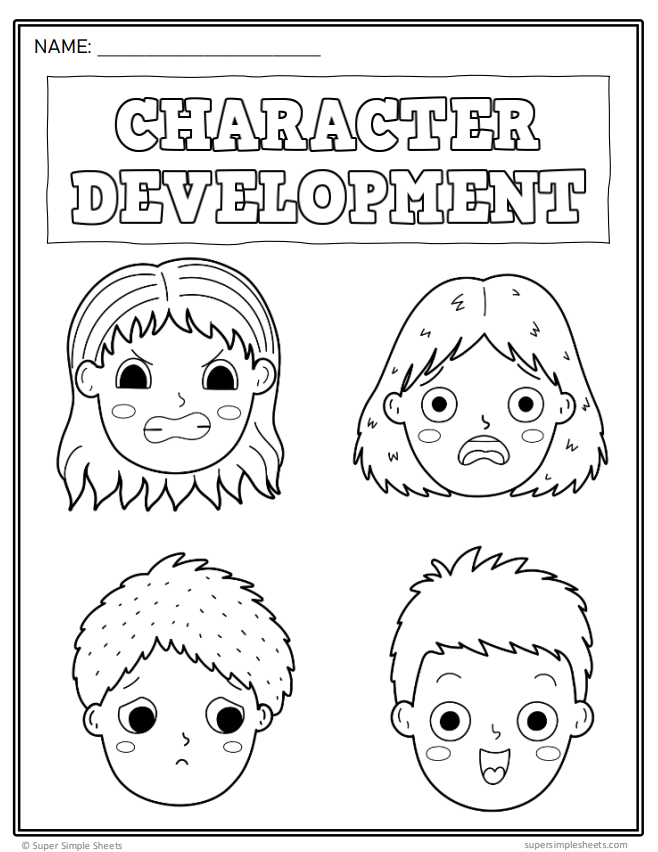 Character Development - Grade 1 - Alberta Health - Lessons/Workbook Bundle