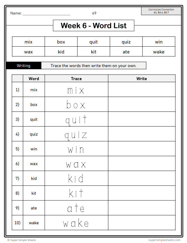 Grade 1 - Foundations of Language - Ontario Language - Lesson/Workbook Bundle