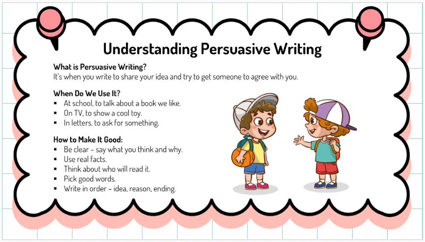 Grade 1 - Composition (Writing) Unit - Ontario Language - Lesson/Workbook Bundle