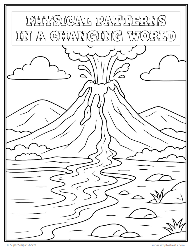 Grade 7 - Physical Patterns in a Changing World - Ontario Geography - Lessons/Workbook Bundle