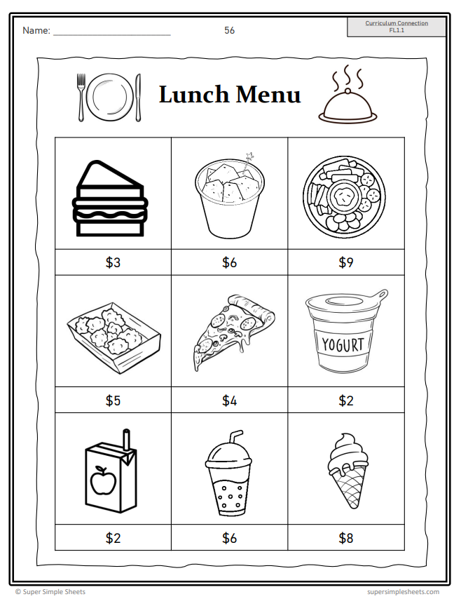 Grade 1 - Financial Literacy Unit - Ontario Math - Lesson/Workbook Bundle