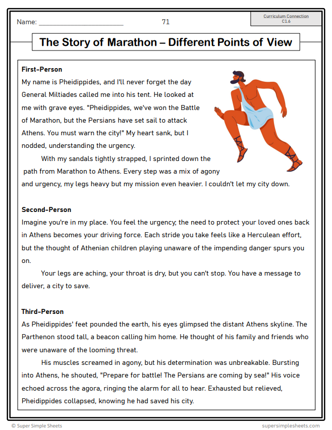 Grade 4 - Reading Comprehension Unit - Ontario Language - Lesson/Workbook Bundle