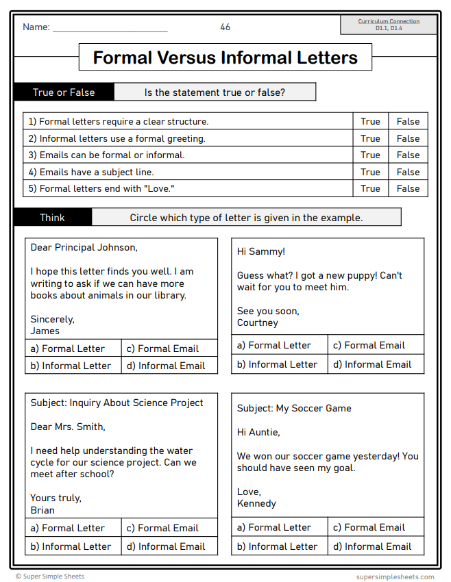 Grade 4 - Composition (Writing) Unit - Ontario Language - Lesson/Workbook Bundle