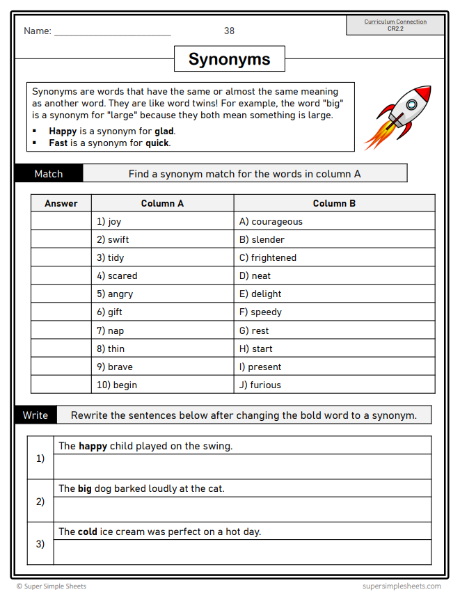 Grade 2 - Conventions & Vocabulary - BC Language - Lesson/Workbook Bundle