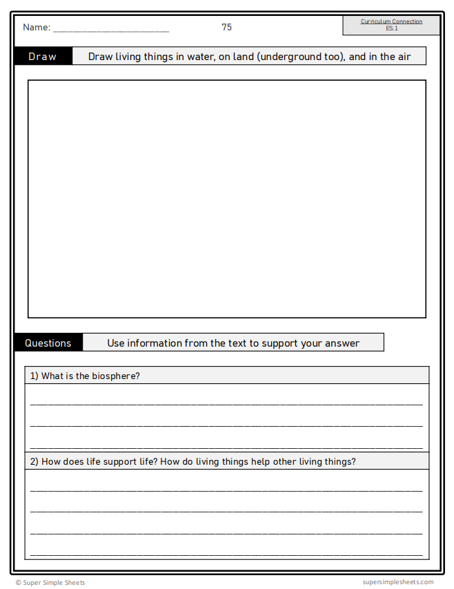 Grade 4 - Earth Systems - Alberta Science - Lesson/Workbook Bundle