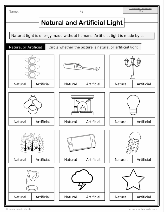 Grade 2 - Energy - Light and Sound - Alberta Science - Lesson/Workbook Bundle