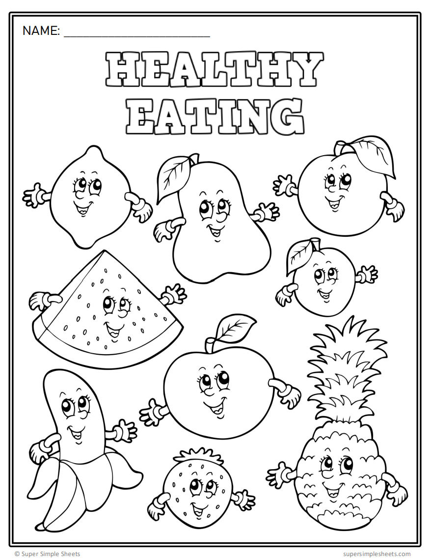 Grade 2 - Healthy Eating - Ontario Health - Lessons/Workbook Bundle