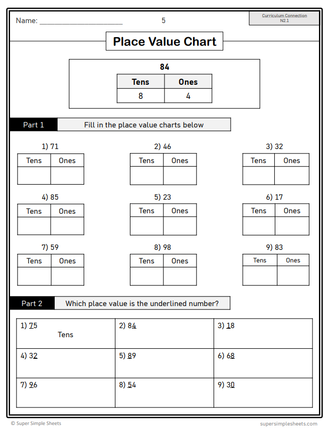 Grade 2 - Number Unit - Saskatchewan Math - Lesson/Workbook Bundle