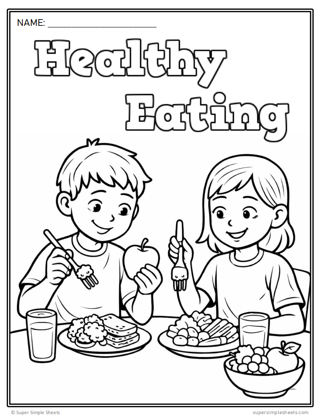 Grade 5 - Healthy Eating - Ontario Health - Lessons/Workbook Bundle