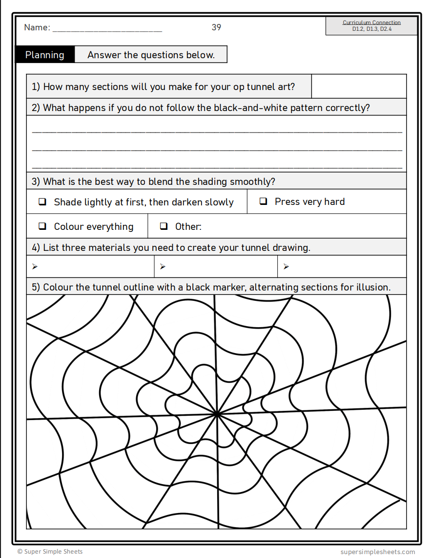Ontario Arts Curriculum Grade 4 - Visual Arts