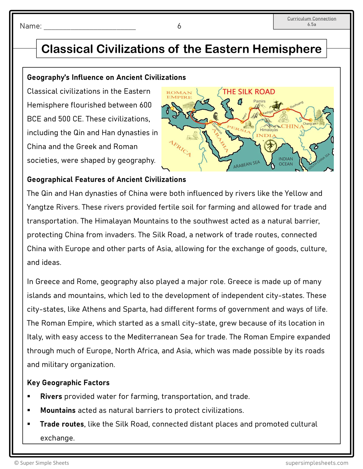 New York - Grade 6 Social Studies - FULL YEAR BUNDLE