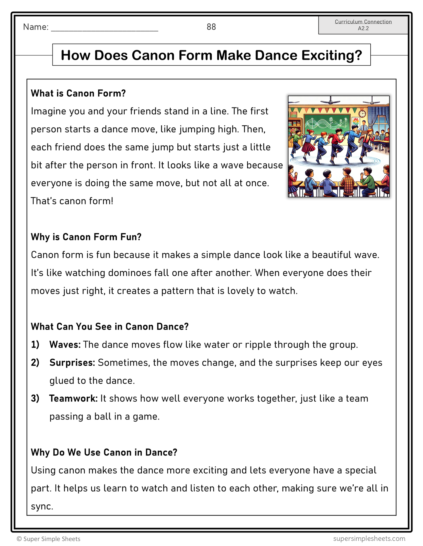 Grade 3 - Ontario The Arts Curriculum - FULL YEAR BUNDLE