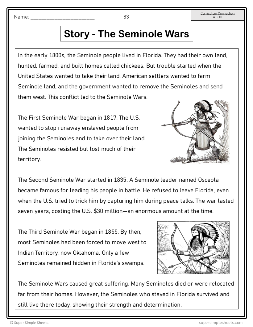 Florida - Grade 4 Social Studies - FULL YEAR BUNDLE