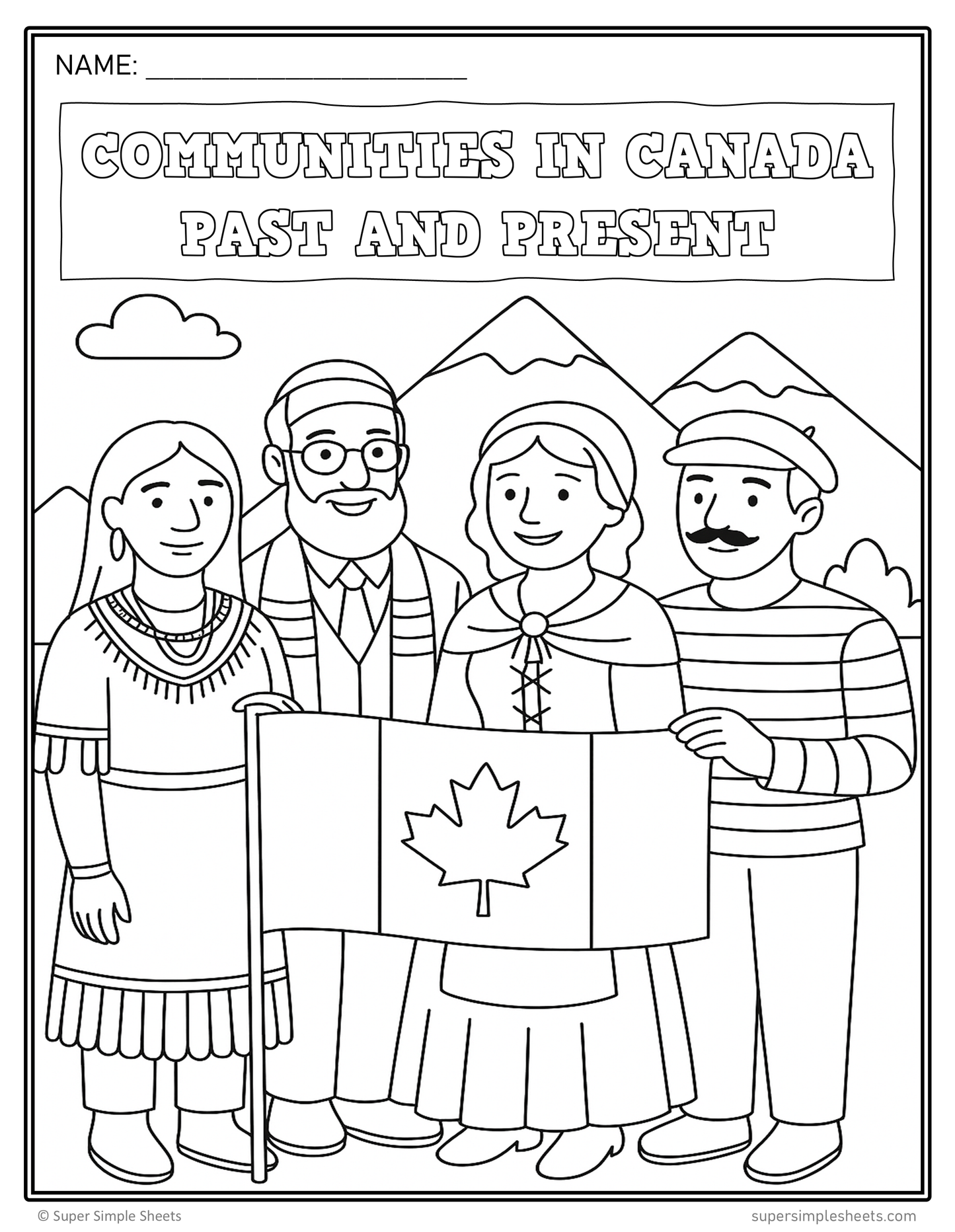 Grade 6 - Communities in Canada, Past & Present - Ontario Social Studies Bundle