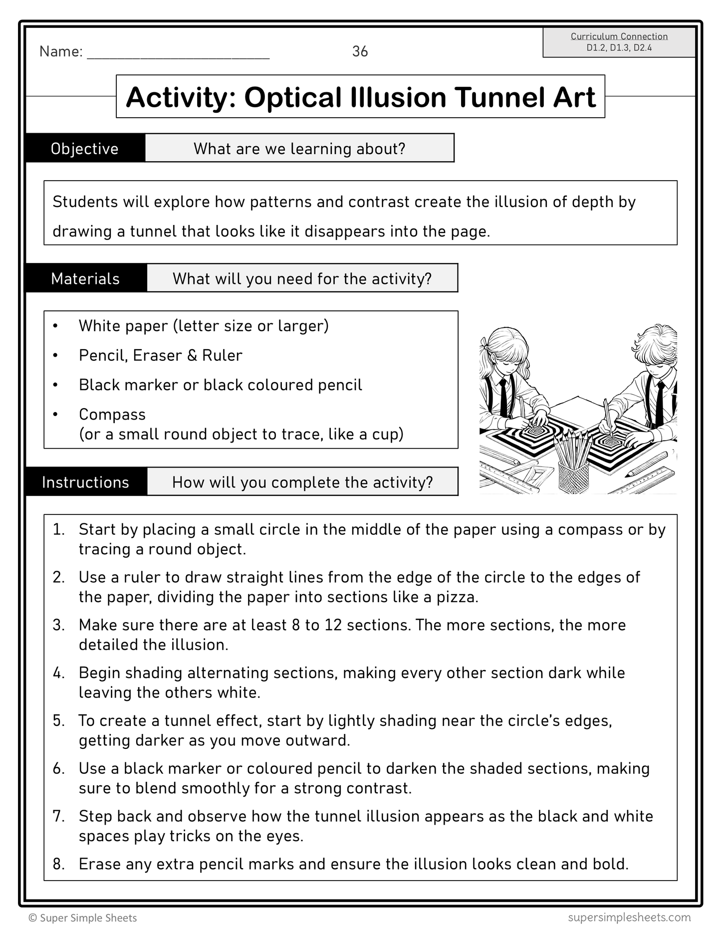 Grade 4 - Ontario The Arts Curriculum - FULL YEAR BUNDLE