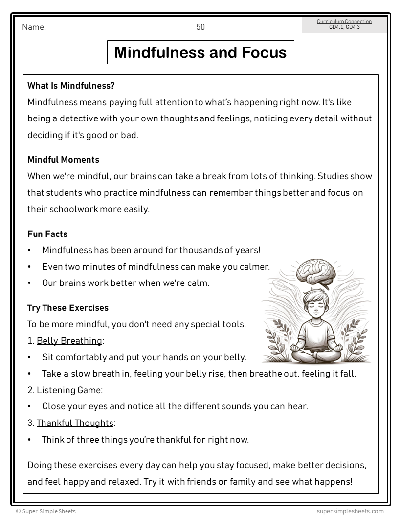 Alberta Grade 4 Health - Full Year Bundle