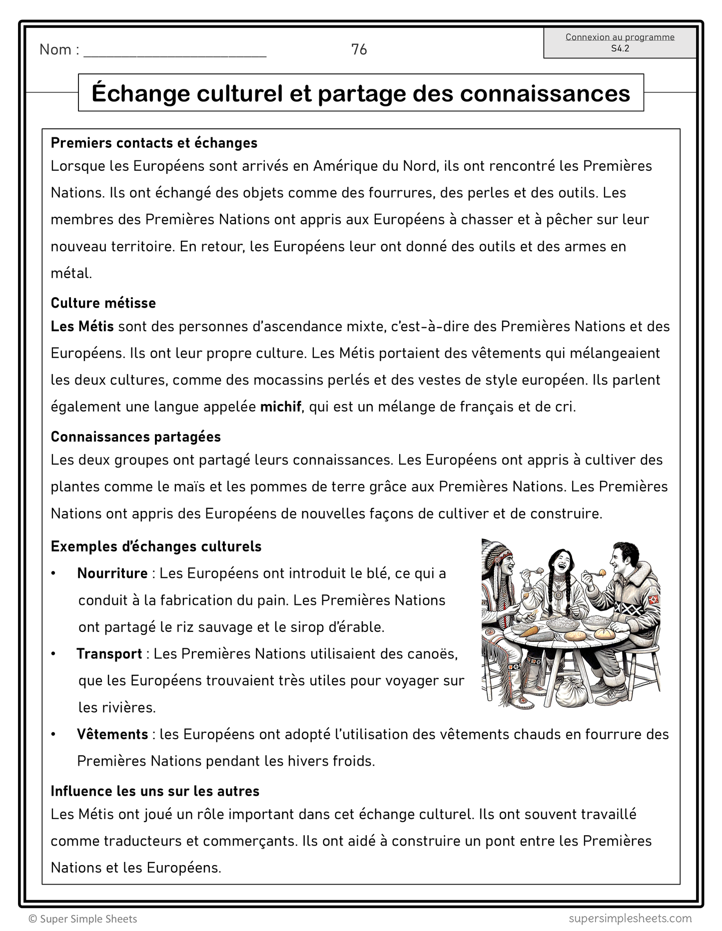 Alberta - Grade 4 Social Studies - French Immersion - FULL YEAR BUNDLE