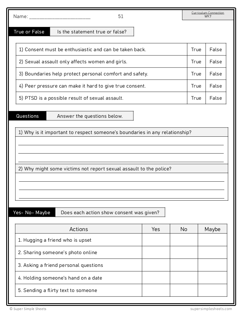 Grade 9 - Alberta Health and Wellness - FULL YEAR BUNDLE