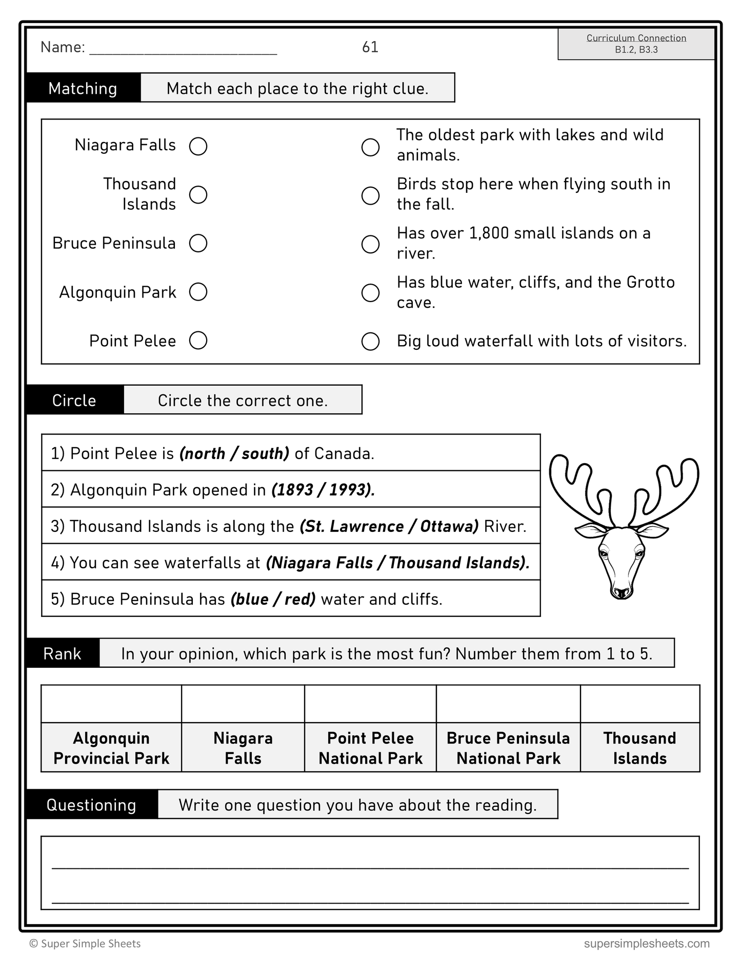 Living and Working in Ontario - Ontario Social Studies Grade 3 - Bundle