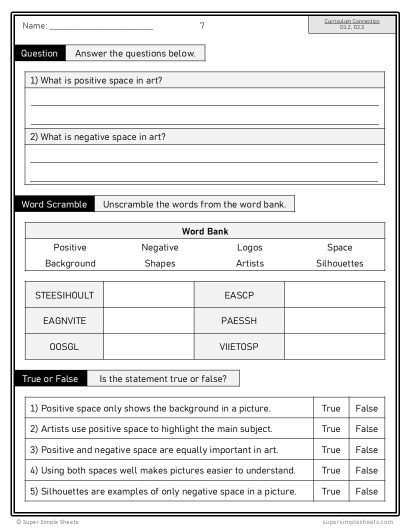 Grade 3 - Ontario The Arts Curriculum - FULL YEAR BUNDLE