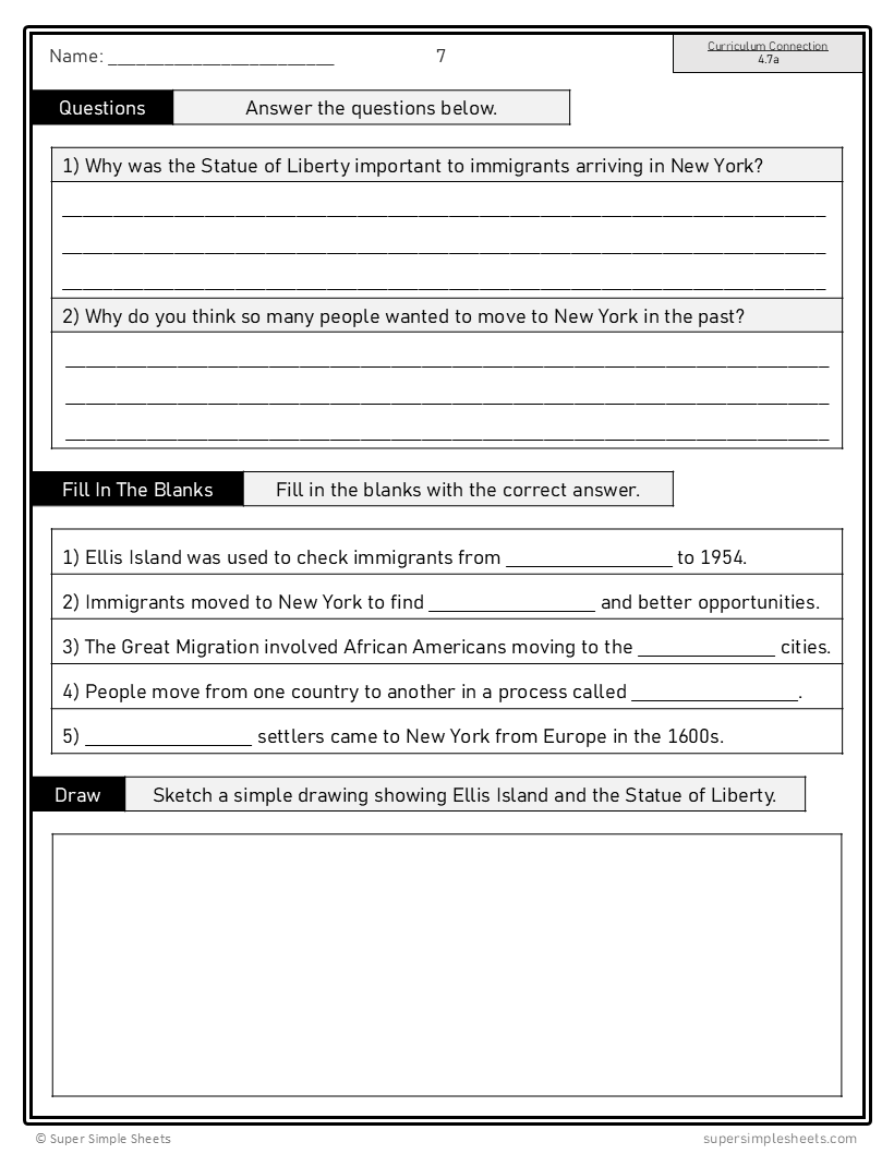 New York - Grade 4 Social Studies - FULL YEAR BUNDLE