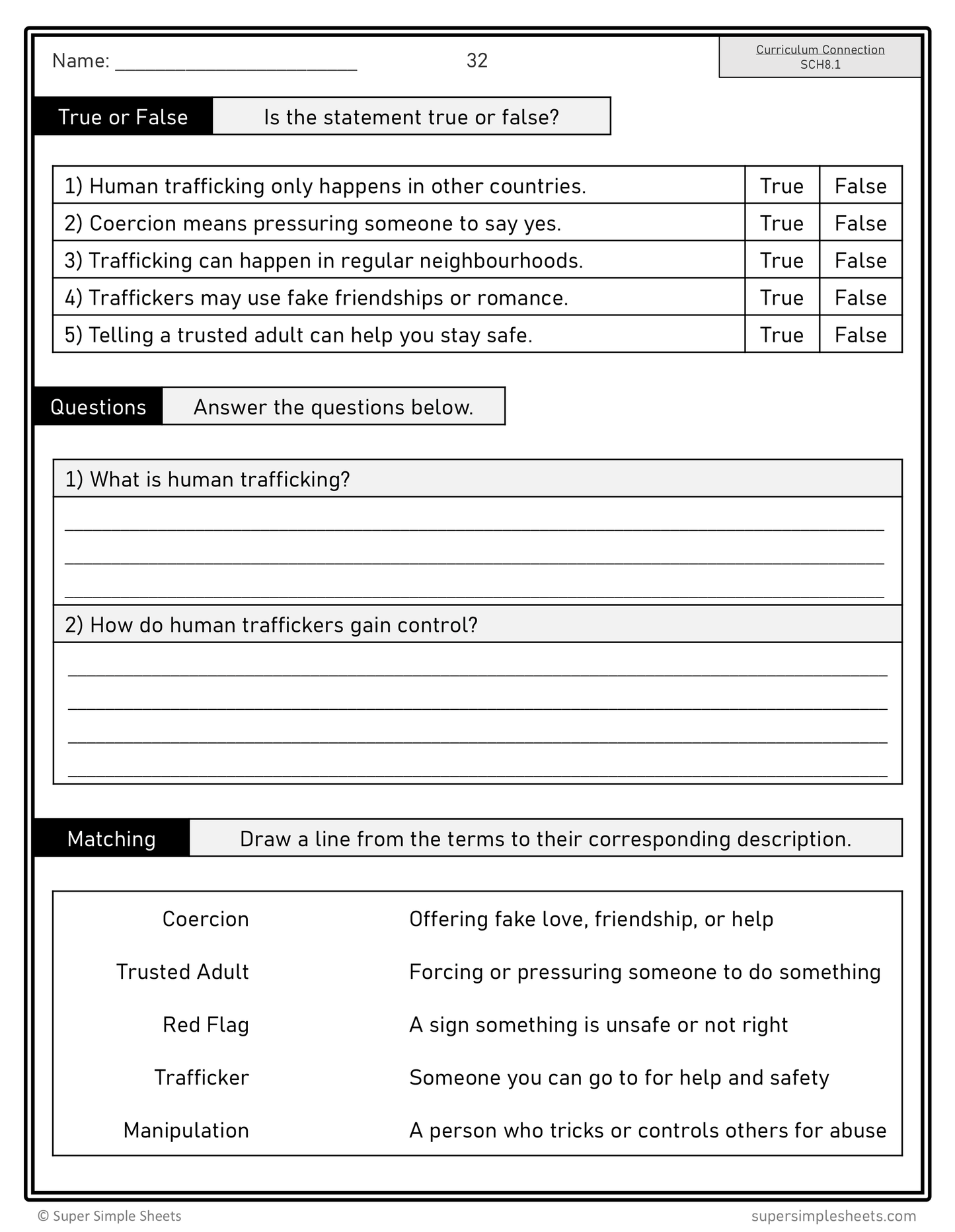 Grade 8 - BC Health Curriculum - FULL YEAR BUNDLE
