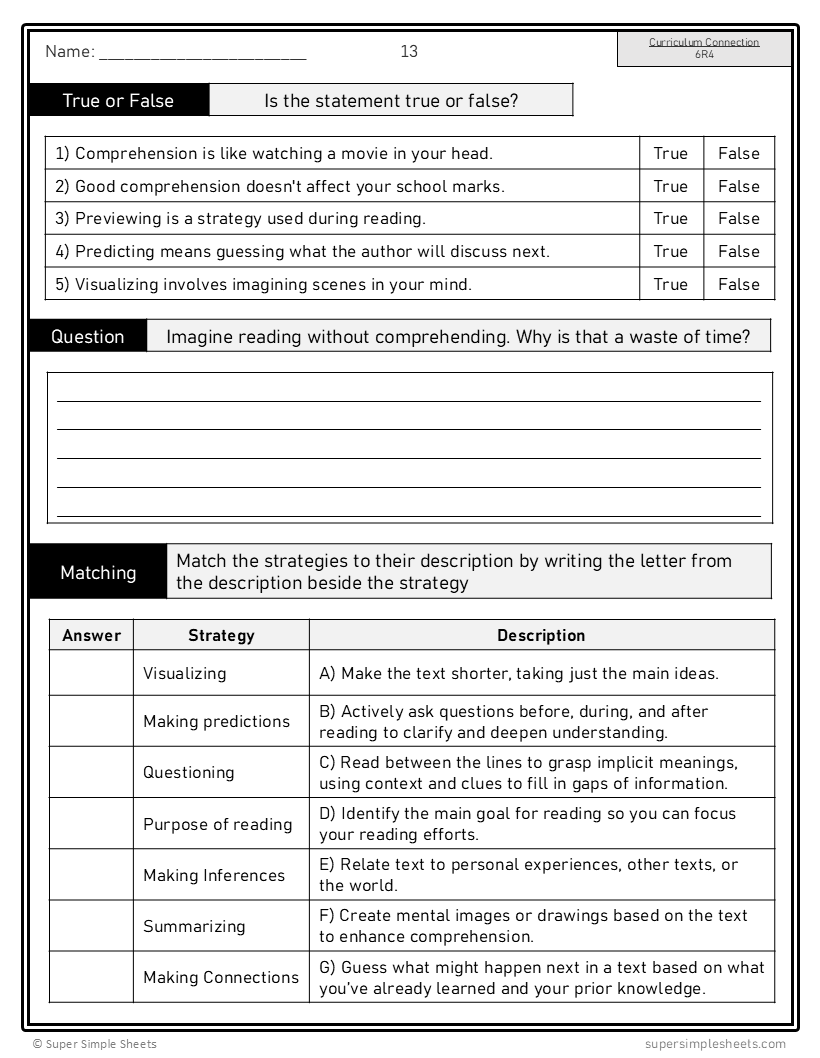 New York - Grade 6 English Language Arts (ELA) - FULL YEAR BUNDLE