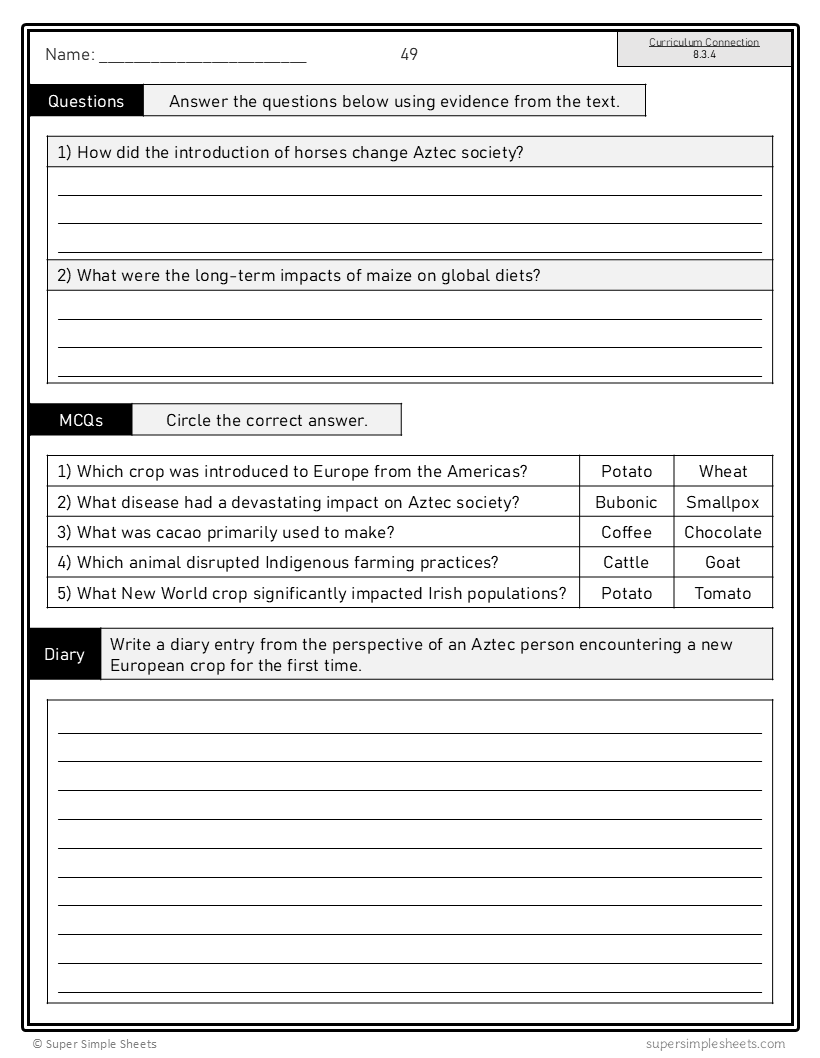 Alberta - Grade 8 Social Studies - FULL YEAR BUNDLE