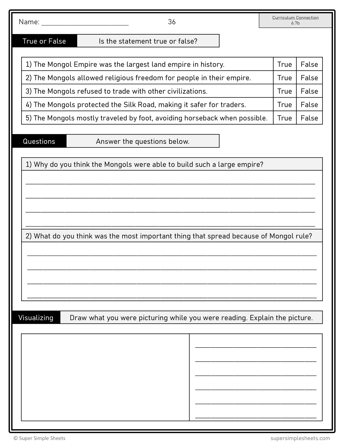 New York - Grade 6 Social Studies - FULL YEAR BUNDLE