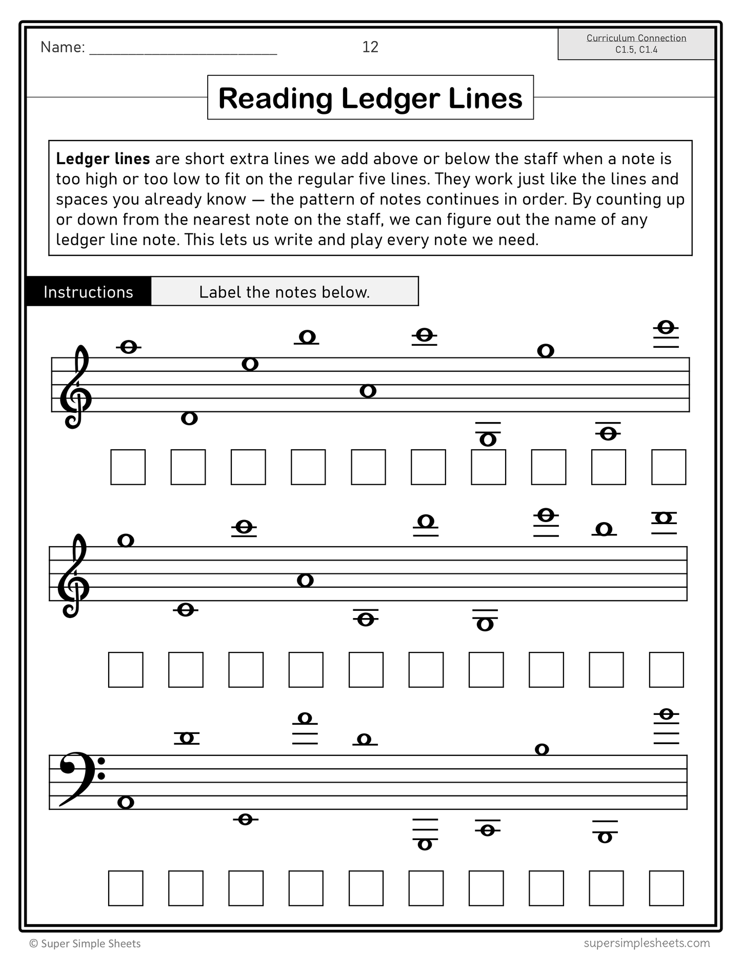 Grade 7 - Ontario The Arts Curriculum - FULL YEAR BUNDLE