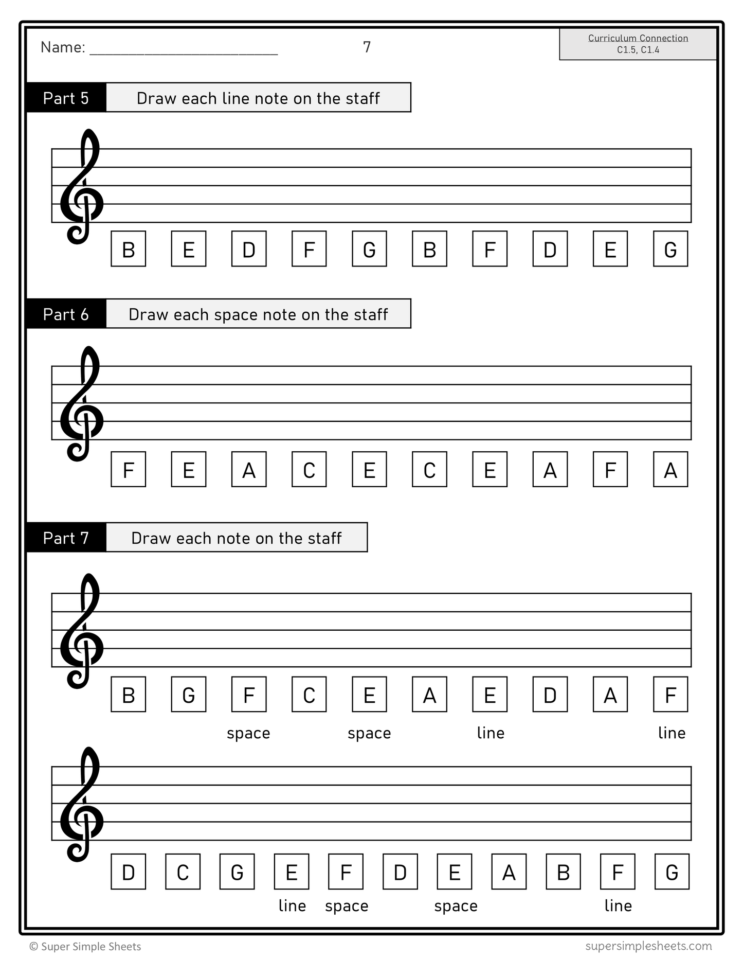 Grade 5 - Music Unit - Ontario Arts Curriculum