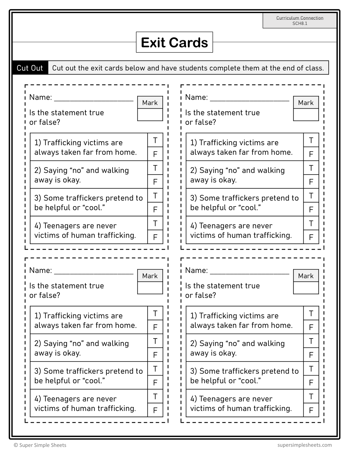 Grade 8 - BC Health Curriculum - FULL YEAR BUNDLE