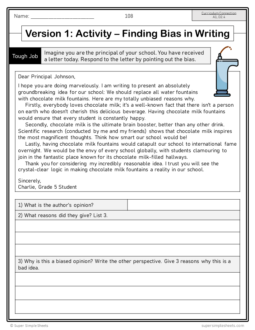 NEW 2023 Ontario Language - Grade 5 - Composition