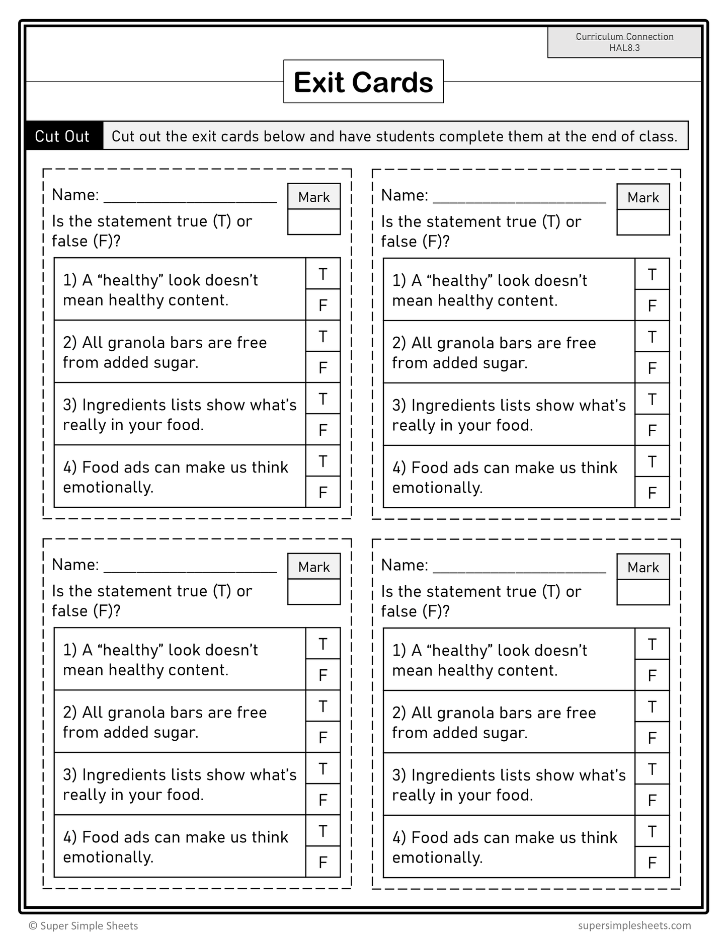 Grade 8 - BC Health Curriculum - FULL YEAR BUNDLE