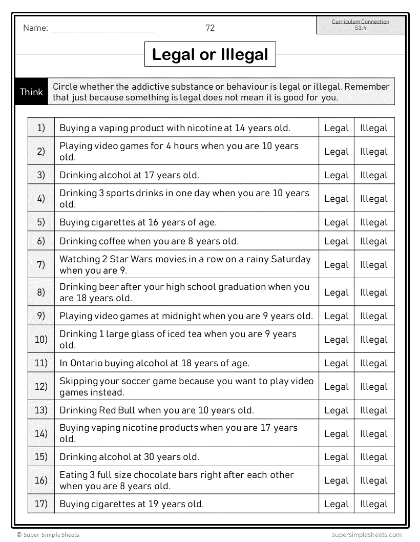 Alberta Grade 3 Health - Full Year Bundle
