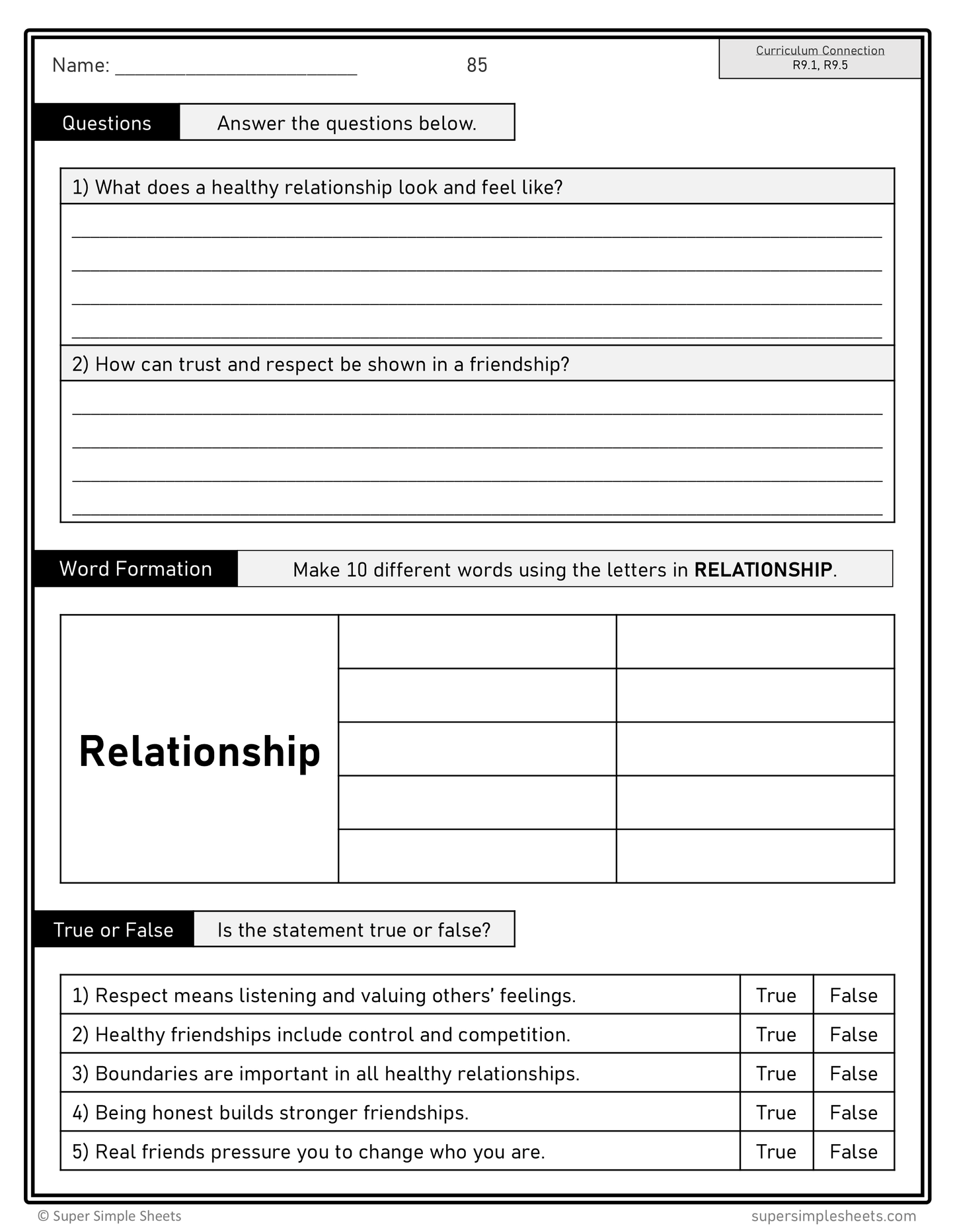 Grade 9 - Alberta Health and Wellness - FULL YEAR BUNDLE