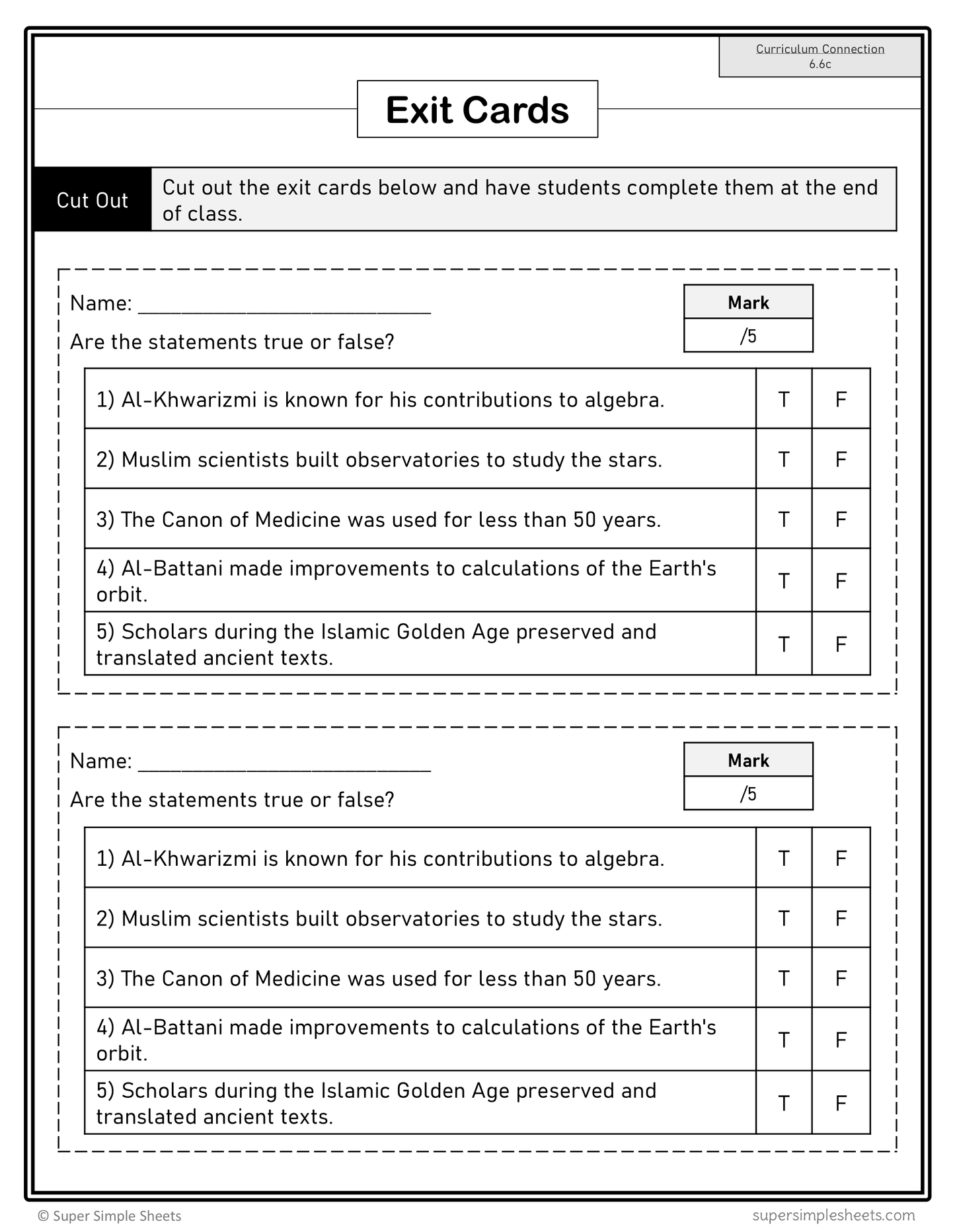 New York - Grade 6 Social Studies - FULL YEAR BUNDLE