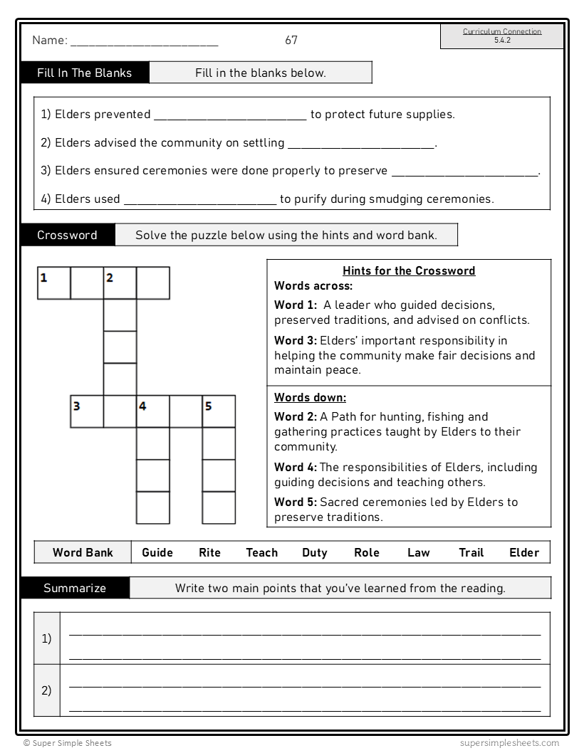 Nova Scotia - Grade 5 Social Studies - FULL YEAR BUNDLE