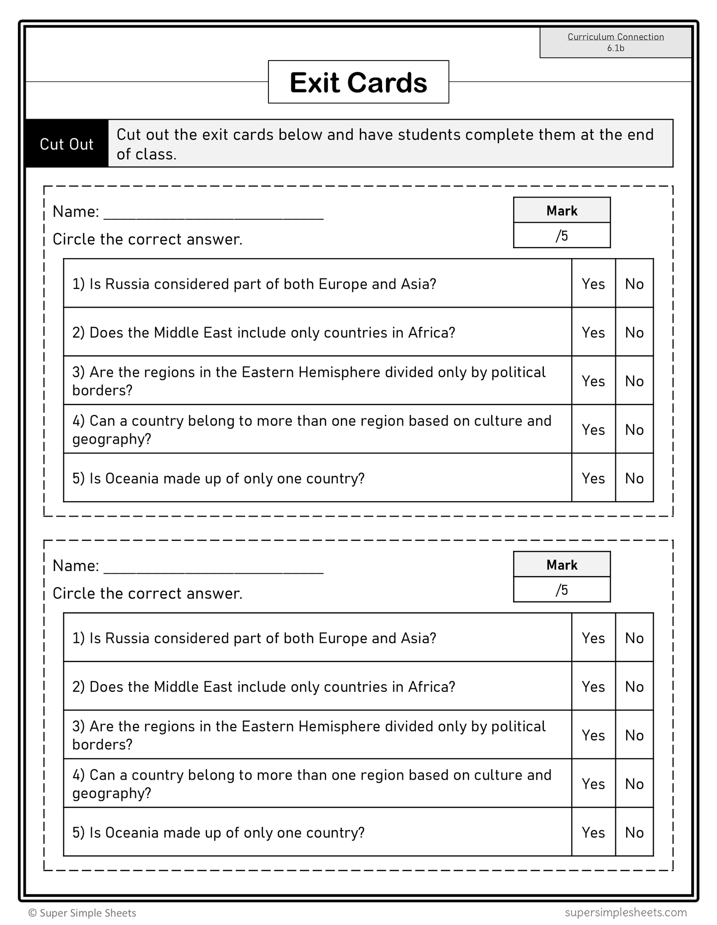 New York - Grade 6 Social Studies - FULL YEAR BUNDLE