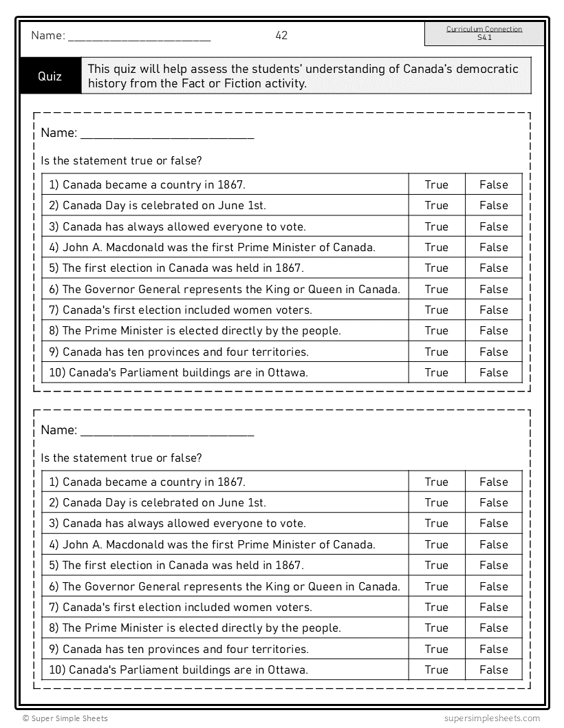 Systems Unit - Grade 4 - Alberta Social Studies - Lesson/Workbook Bundle