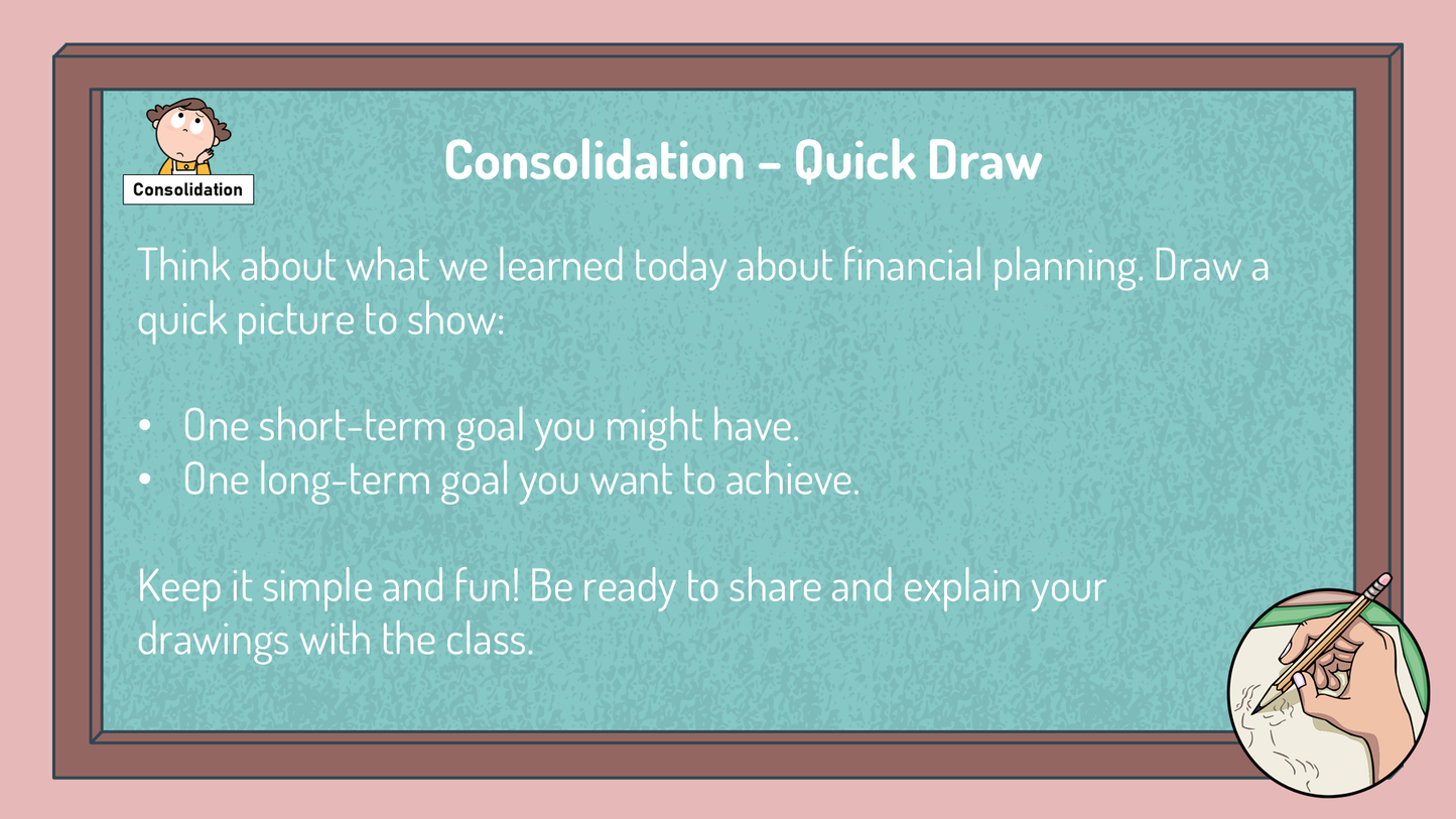 Financial Literacy - Grade 6 - Alberta Health - Lessons/Workbook Bundle