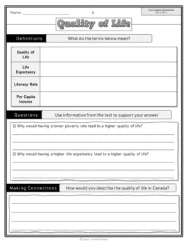 Ontario - Grade 8 - Social Studies - Geography - FULL YEAR BUNDLE