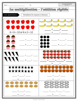 Grade 2 - Full Year Math Bundle - Ontario 2020 Curriculum - FRENCH VERSION