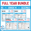 BC Grade 4 Science Full Year Bundle – Super Simple Sheets